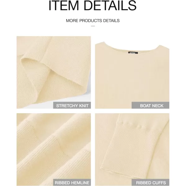 BTFBM Womens Trendy Off Shoulder Sweater 2024 Fall Long Sleeve Casual Loose Tunics Asymmetrical Pullover Going Out TopsBeige White