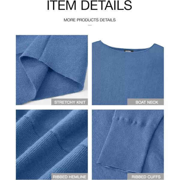 BTFBM Womens Trendy Off Shoulder Sweater 2024 Fall Long Sleeve Casual Loose Tunics Asymmetrical Pullover Going Out TopsBlue Grey