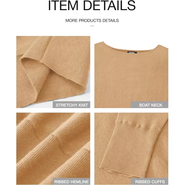 BTFBM Womens Trendy Off Shoulder Sweater 2024 Fall Long Sleeve Casual Loose Tunics Asymmetrical Pullover Going Out TopsKhaki