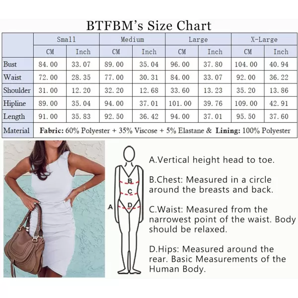 BTFBM Women 2024 Summer Sleeveless Tank Dresses Crew Neck Slim Fit Short Casual Ruched Bodycon Party Club Mini DressWhite