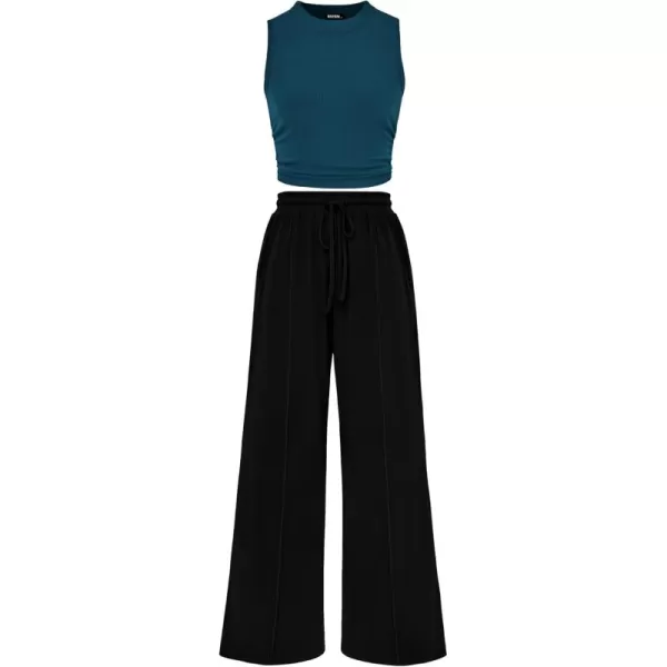 Solid Lake Blue Black
