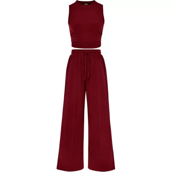 Solid Wine Red