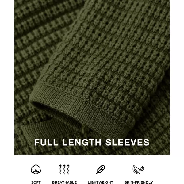 BTFBM Women Cardigan Sweaters Fall Fashion 2024 Button Down Long Sleeve Chunky Knit Open Front Tweed Jacket OuterwearSolid Army Green