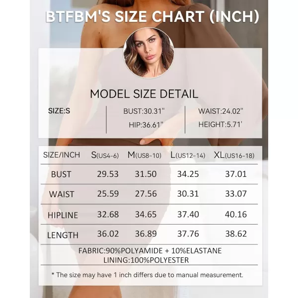 BTFBM Women One Shoulder Ruched Bodycon Mini Dress Puff Long Sleeve 2024 Summer Fall Club Party Cocktail Short DressesSolid Dark Brown