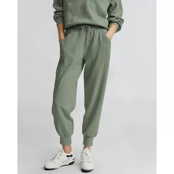 BTFBM Womens 2 Piece Tracksuit Fall Outfits 2024 Long Sleeve Half Zip Sweatshirt Sweatpants Lounge Set SweatsuitsSolid Fruit Green