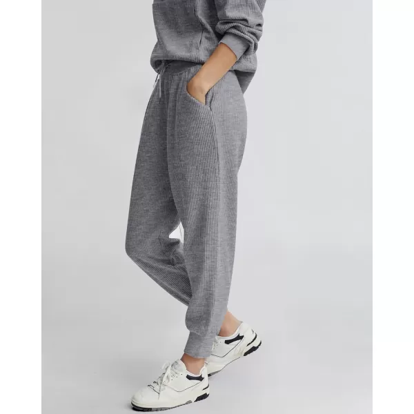 BTFBM Womens 2 Piece Tracksuit Fall Outfits 2024 Long Sleeve Half Zip Sweatshirt Sweatpants Lounge Set SweatsuitsSolid Grey