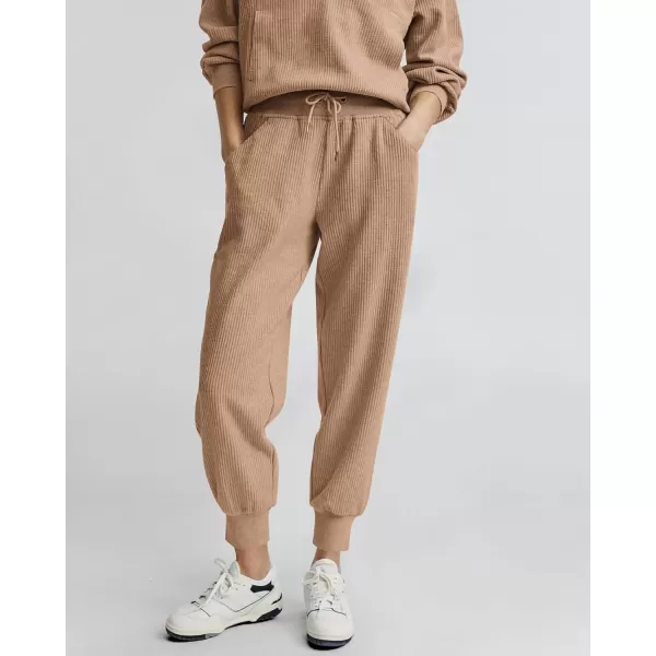 BTFBM Womens 2 Piece Tracksuit Fall Outfits 2024 Long Sleeve Half Zip Sweatshirt Sweatpants Lounge Set SweatsuitsSolid Khaki
