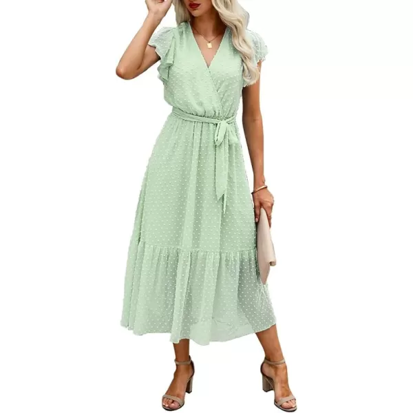 Swiss Dot Light Green