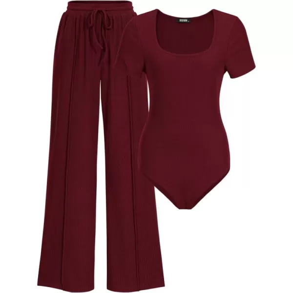 Solid Wine Red