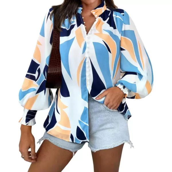 Blue White
