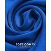 imageBTFBM Women 2025 Halter Neck Summer Dresses Casual Sleeveless Floral Polka Dot Print Ruffle Mini Boho Beach Sun DressSolid Royal Blue