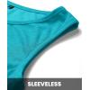 imageBTFBM Women 2025 Summer Sleeveless Tank Dresses Crew Neck Slim Fit Short Casual Ruched Bodycon Party Club Mini DressBright Green 2