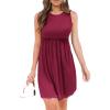 Solid Wine Red