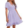 Swiss Dot Light Purple