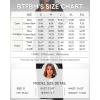 imageBTFBM Womens Fall Lounge Sets 3 Piece Outfit Tracksuits Casual Long Sleeve Tops High Waisted Sweatpants SetSolid Black