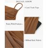 imageBTFBM Womens Fall Lounge Sets 3 Piece Outfit Tracksuits Casual Long Sleeve Tops High Waisted Sweatpants SetSolid Khaki