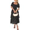 Dot Black Multicolor