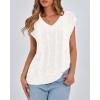 imageBTFBM Womens Oversized Sweater Vest 2025 Summer V Neck Casual Sleeveless Sweaters Loose Cable Knit Pullover TopsBeige White