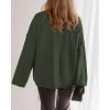 imageBTFBM Fall Fashion 2025 Button Down Cardigan Sweaters for Women Trendy V Neck Long Sleeve Knit Winter Coat OuterwearArmy Green