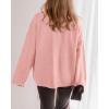 imageBTFBM Fall Fashion 2025 Button Down Cardigan Sweaters for Women Trendy V Neck Long Sleeve Knit Winter Coat OuterwearPink