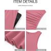 imageBTFBM Summer Maxi Dresses for Women 2025 Sleeveless Casual Ruched High Waisted Tank Long Sundress Flowy Beach DressPink