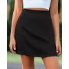 imageBTFBM Women Mini Skirts 2025 Trendy Summer Silk Satin Short Skirt High Waisted ALine Club Party Going Out SkirtsBlack