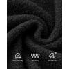 imageBTFBM Womens Long Cardigan Sweater Fall Winter 2025 Long Sleeve Sweaters Coat Open Front Loose Casual Knit OutwearBlack