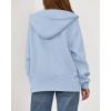 imageBTFBM Womens Zip Up Hoodies Fleece Cropped Sweatshirts 2025 Fall Fashion Outfits Casual Y2k Jackets Winter ClothesLight Blue
