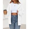 imageBTFBM Womens Zip Up Hoodies Fleece Cropped Sweatshirts 2025 Fall Fashion Outfits Casual Y2k Jackets Winter ClothesWhite