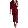 Dark Wine Red