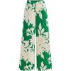 Floral Green Apricot