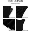 imageBTFBM Summer Maxi Dresses for Women 2025 Sleeveless Casual Ruched High Waisted Tank Long Sundress Flowy Beach Fall DressBlack