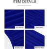 imageBTFBM Women 2025 Summer One Shoulder Bodycon Ruched Maxi Dress Slit Mesh Long Formal Cocktail Fall Wedding Guest DressesBright Blue