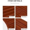 imageBTFBM Women 2025 Summer One Shoulder Bodycon Ruched Maxi Dress Slit Mesh Long Formal Cocktail Fall Wedding Guest DressesCaramel