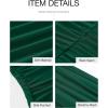 imageBTFBM Women 2025 Summer One Shoulder Bodycon Ruched Maxi Dress Slit Mesh Long Formal Cocktail Fall Wedding Guest DressesDark Green