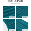 imageBTFBM Women 2025 Summer One Shoulder Bodycon Ruched Maxi Dress Slit Mesh Long Formal Cocktail Fall Wedding Guest DressesLake Blue