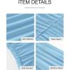 imageBTFBM Women 2025 Summer One Shoulder Bodycon Ruched Maxi Dress Slit Mesh Long Formal Cocktail Fall Wedding Guest DressesLight Blue