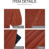 imageBTFBM Spring Empire Waist Dress for Women 2025 Summer Smocked Crewneck Puff Short Sleeve Beach Vacation Mini DressesBrick Red