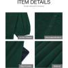 imageBTFBM Spring Empire Waist Dress for Women 2025 Summer Smocked Crewneck Puff Short Sleeve Beach Vacation Mini DressesGreen
