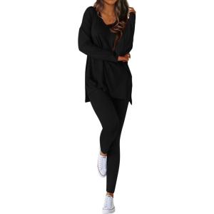 imageBTFBM Two Piece Sets For Women Summer Fashion Lounge Matching Set 2025 Travel Vacation Airport Outfits ClothingBlack