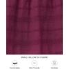 imageBTFBM Fall Dresses for Women 2025 Casual Long Sleeve V Neck Elastic Waist Lightweight Maxi Wedding Guest Dress PocketsBurgundy