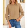 imageBTFBM Womens Loose Pullover Sweaters Fall Winter Clothes 2025 Crewneck Slouchy Sweater Long Sleeve Casual Knitted TopsKhaki