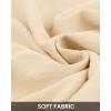 imageBTFBM Long Sleeve Fall Dresses for Women 2025 Summer Casual Tie Neck Ruffle Tiered A Line Wedding Guest Short Mini DressLong Sleeve Apricot