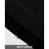imageBTFBM Long Sleeve Fall Dresses for Women 2025 Summer Casual Tie Neck Ruffle Tiered A Line Wedding Guest Short Mini DressLong Sleeve Black