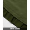 imageBTFBM Long Sleeve Fall Dresses for Women 2025 Summer Casual Tie Neck Ruffle Tiered A Line Wedding Guest Short Mini DressLong Sleeve Green