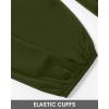imageBTFBM Long Sleeve Fall Dresses for Women 2025 Summer Casual Tie Neck Ruffle Tiered A Line Wedding Guest Short Mini DressLong Sleeve Green