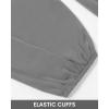 imageBTFBM Long Sleeve Fall Dresses for Women 2025 Summer Casual Tie Neck Ruffle Tiered A Line Wedding Guest Short Mini DressLong Sleeve Grey