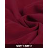 imageBTFBM Long Sleeve Fall Dresses for Women 2025 Summer Casual Tie Neck Ruffle Tiered A Line Wedding Guest Short Mini DressLong Sleeve Red
