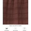 imageBTFBM Mini Dresses for Women 2025 Casual Lightweight Long Sleeve V Neck A Line Elastic Waist Party Holiday DressRed Brown