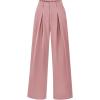 imageBTFBM Women High Waist Palazzo Pants Fall 2025 Casual Wide Leg Trousers Loose Work Office Business Suit Pant PocketsPink